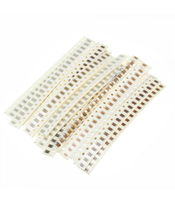 320Pcs 1206 SMD Capacitor Assorted kit