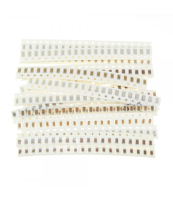 320Pcs 1206 SMD Capacitor Assorted kit