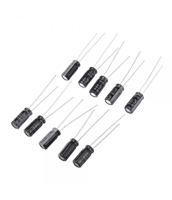 200Pcs 15 Value Electrolytic Capacitor Assortment Kit