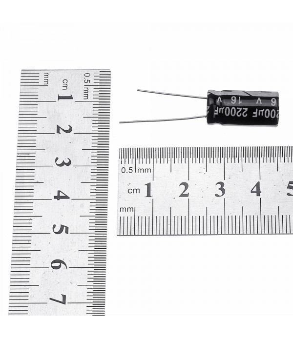 16V 2200UF 10x20mm High Frequency Low Impedance Aluminum Electrolytic Capacitor 2200uf 16v