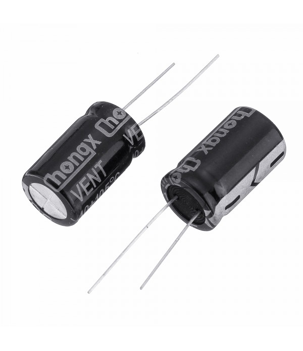 100Pcs 50v 1000uf 1000mf Electrolytic Capacitor 1000UF 50V 13x25mm