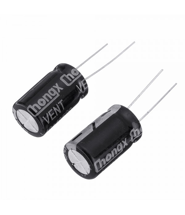 100Pcs 50v 1000uf 1000mf Electrolytic Capacitor 1000UF 50V 13x25mm