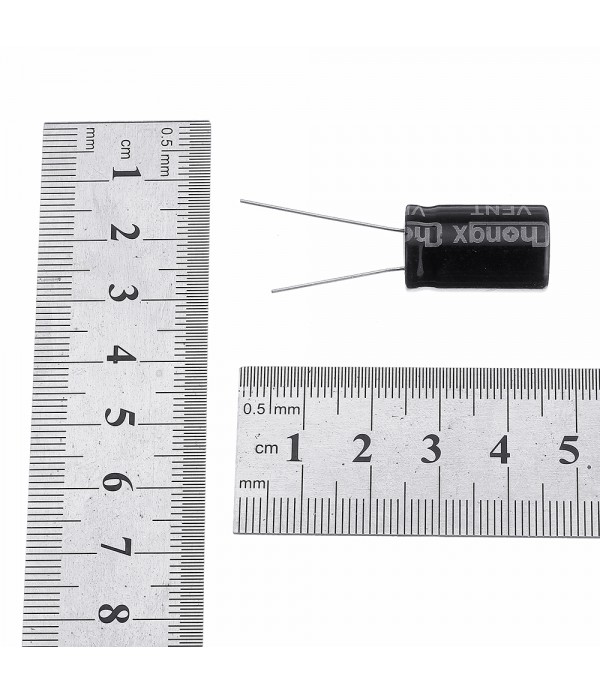 100Pcs 50v 1000uf 1000mf Electrolytic Capacitor 1000UF 50V 13x25mm