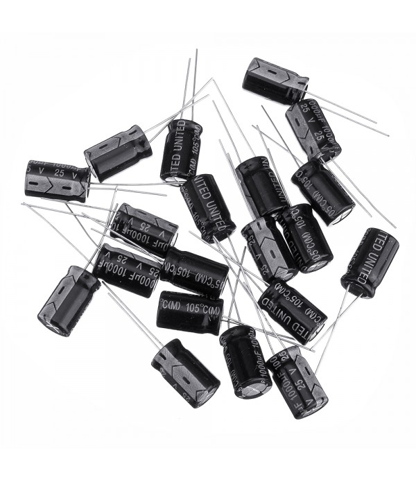 20Pcs High Frequency Low Impedance 25V 1...