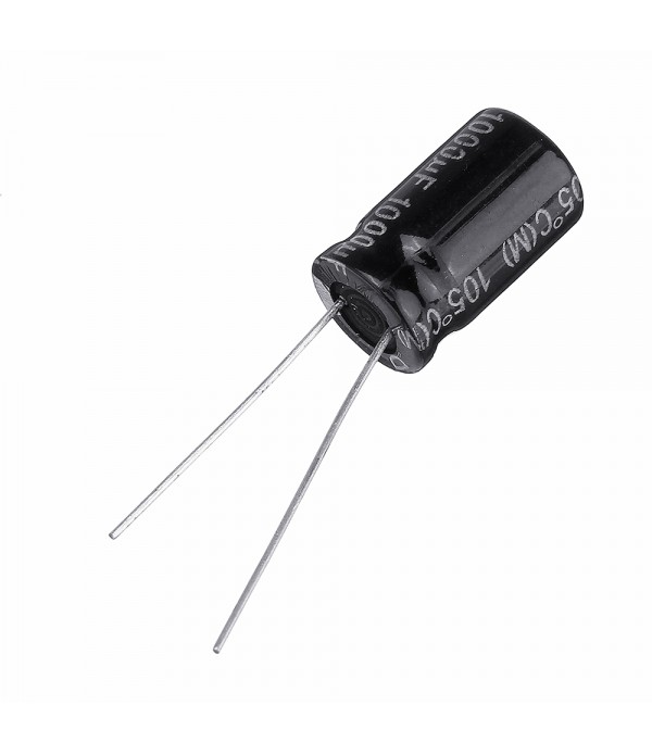 20Pcs High Frequency Low Impedance 25V 1000uF 10*13MM Aluminum Electrolytic Capacitor