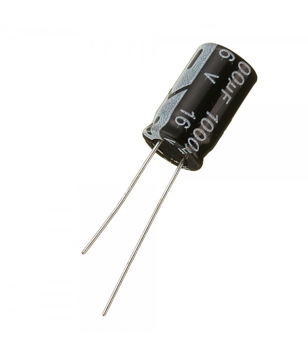 10Pcs 1000uF 16V 105C Radial Electrolytic Capacitor 10x16mm