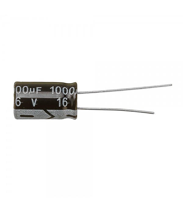 10Pcs 1000uF 16V 105C Radial Electrolytic Capacitor 10x16mm