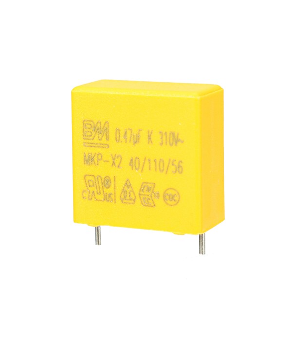 50Pcs 0.47UF Capacitor 50-60HZ 310VAC Polypropylene Film Safety Capacitors