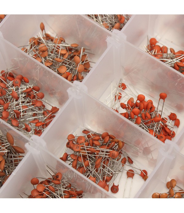 36Value 3600pcs 50V Electrolytic Capacitor Assortment Box Kit