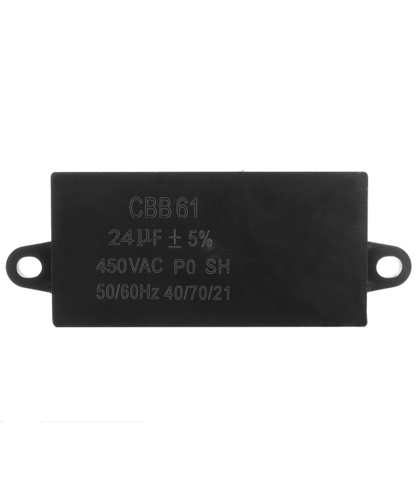 24uF Generator Capacitor 24uF CBB61 24 uF 50/60 Hz 400V AC UPTO 450V AC UL