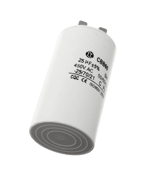 CBB60-25UF 450VAC 50Hz/60Hz Starting Gasoline Generator Power Capacitor CQC