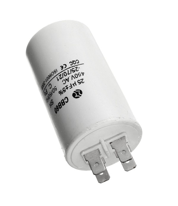 CBB60-25UF 450VAC 50Hz/60Hz Starting Gasoline Generator Power Capacitor CQC