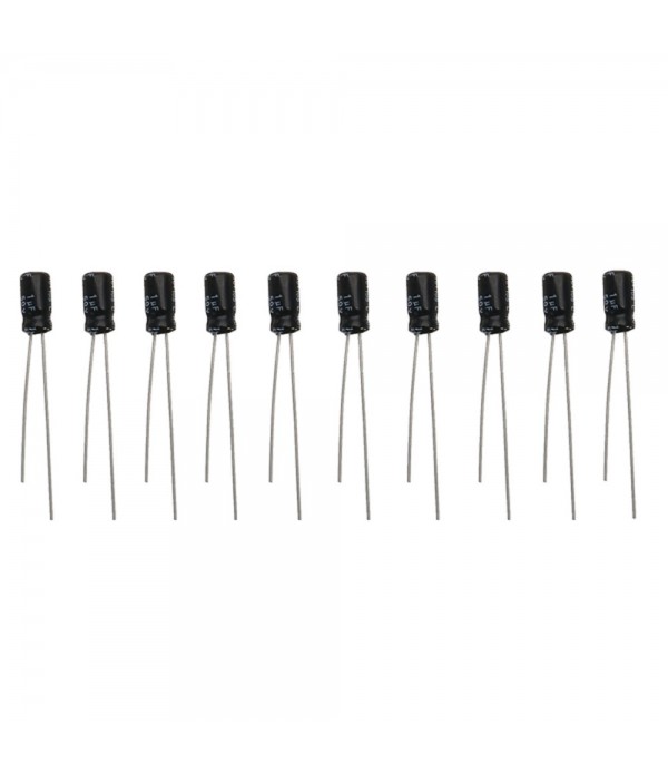 600pcs 0.22UF-470UF 16V 50V 12 Values Commonly Used Electrolytic Capacitor Meet Lead