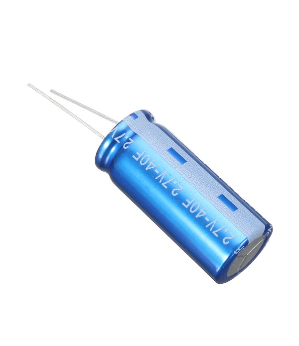 6Pcs/Pack 18*41mm 2.7V 40F Cylindrical Super Farad High Power Supercap Ultra Capacitor