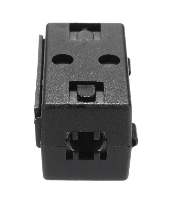 Black Cable Wire Snap Clamp Clip RFI EMI EMC Noise Filters Ferrite Core Case 6.5mm