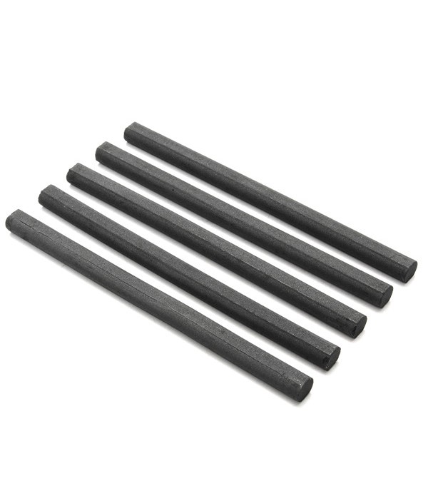 5pcs 10mm*140mm Ferrite Rod Bar Loopstick For Radio Antenna Aerial Crystal