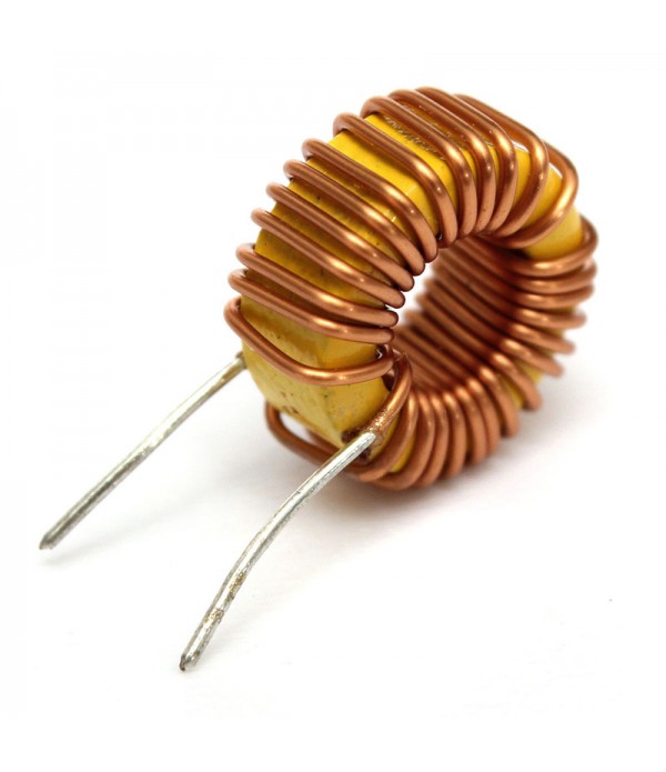 5Pcs 33UH 3A Toroidal Wound Inductor Nude Inductance Magnetic Inductance