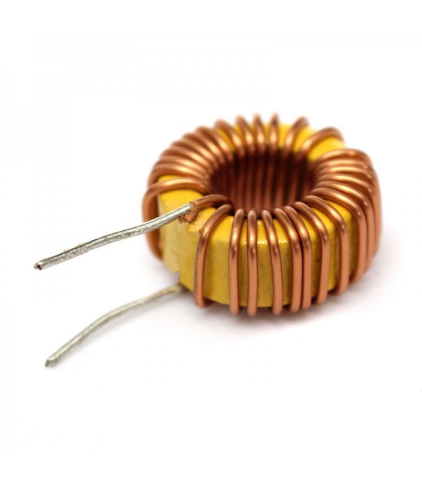 5Pcs 33UH 3A Toroidal Wound Inductor Nude Inductance Magnetic Inductance