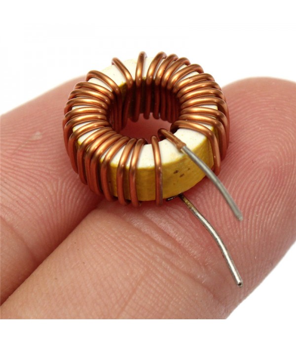 5Pcs 33UH 3A Toroidal Wound Inductor Nude Inductance Magnetic Inductance