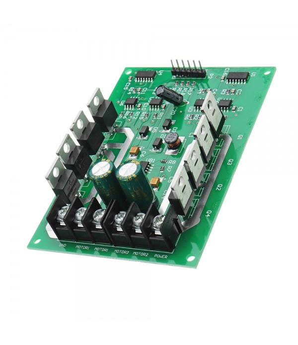 DC 3V To 36V 15A Industrial Grade High Power Double Motor Driver Module With H-Bridge