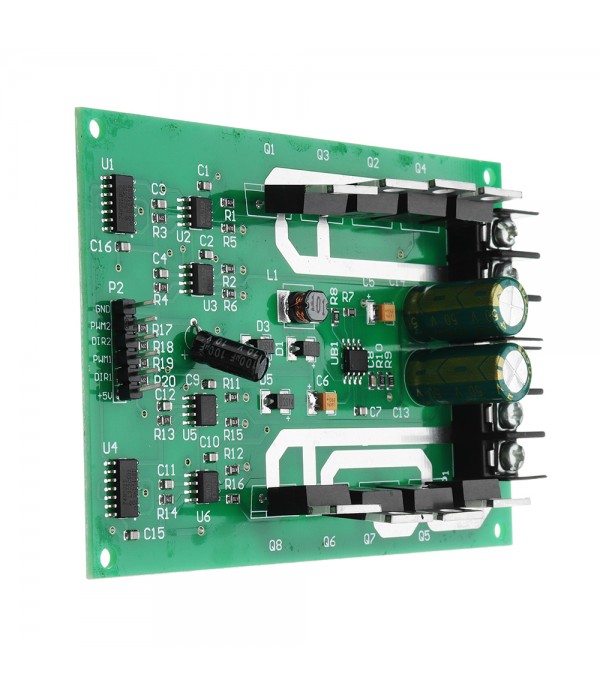 DC 3V To 36V 15A Industrial Grade High Power Double Motor Driver Module With H-Bridge