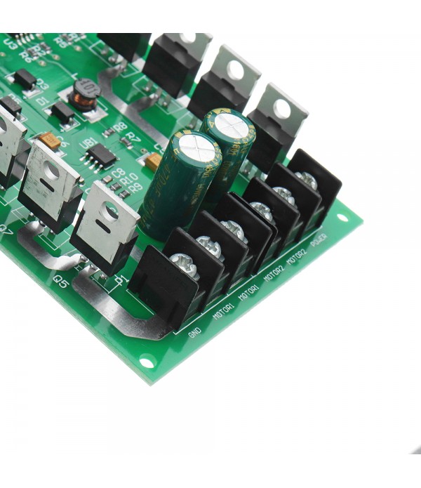 DC 3V To 36V 15A Industrial Grade High Power Double Motor Driver Module With H-Bridge