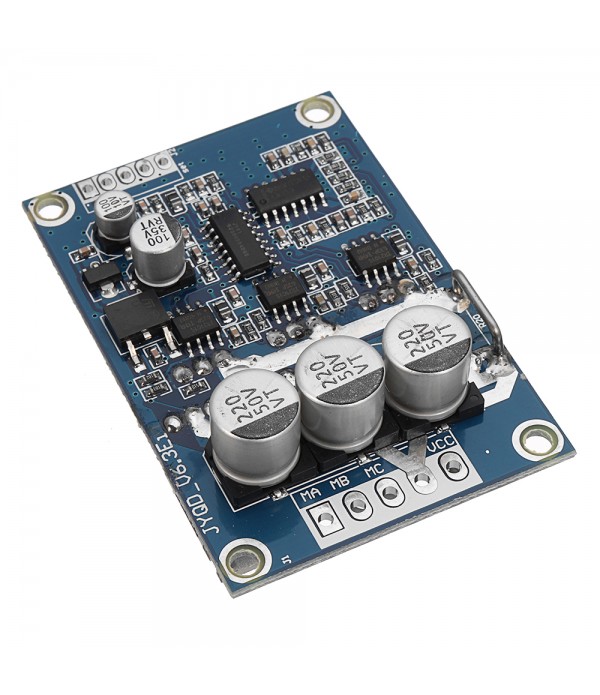 DC 12V-36V 15A 500W Brushless Motor Controller BLDC Driver Board Stall Over-current Protection