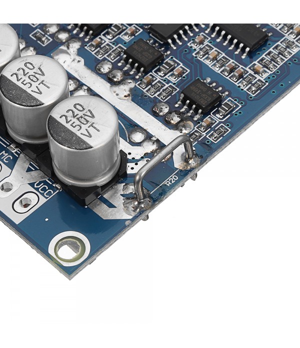 DC 12V-36V 15A 500W Brushless Motor Controller BLDC Driver Board Stall Over-current Protection