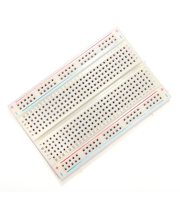 5Pcs 8.5 x 5.5cm White 400 Holes Solderl...