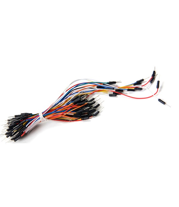 65pcs Jumper Cable + 400 Holes Breadboard + MB102 Power Supply Kit