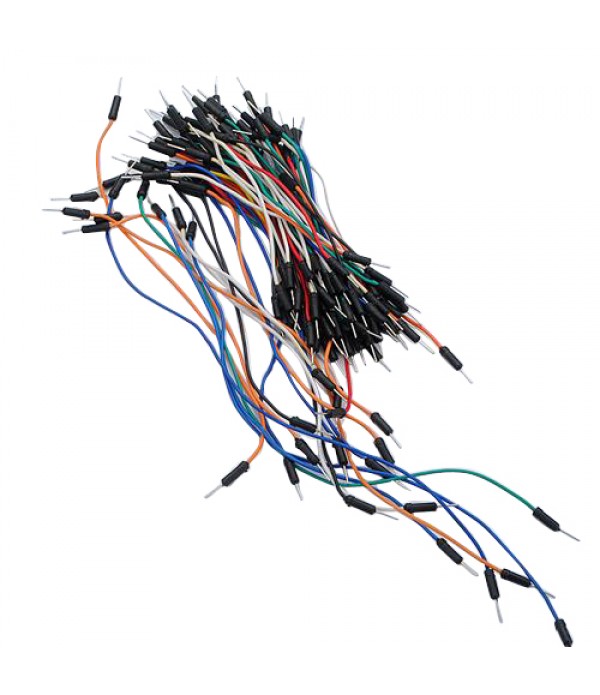 130X Mixed Color Solderless Breadboard Jump Wires