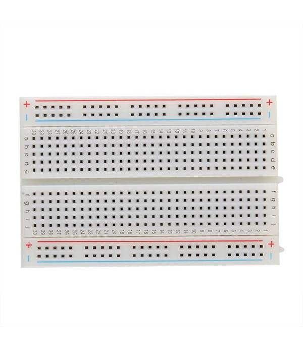 Prototype Board 400 Hole Breadboard + 65pcs Breadboard Jump Cable