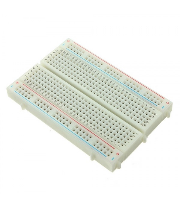 Mini Circuit Experiment Solderless Breadboard 400 Tie Points Contact