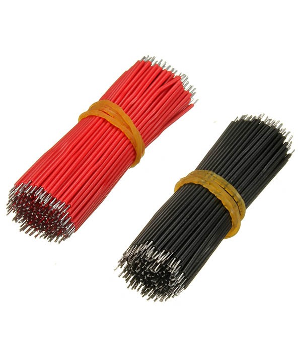 400Pcs 6cm Breadboard Jumper Cable Elect...