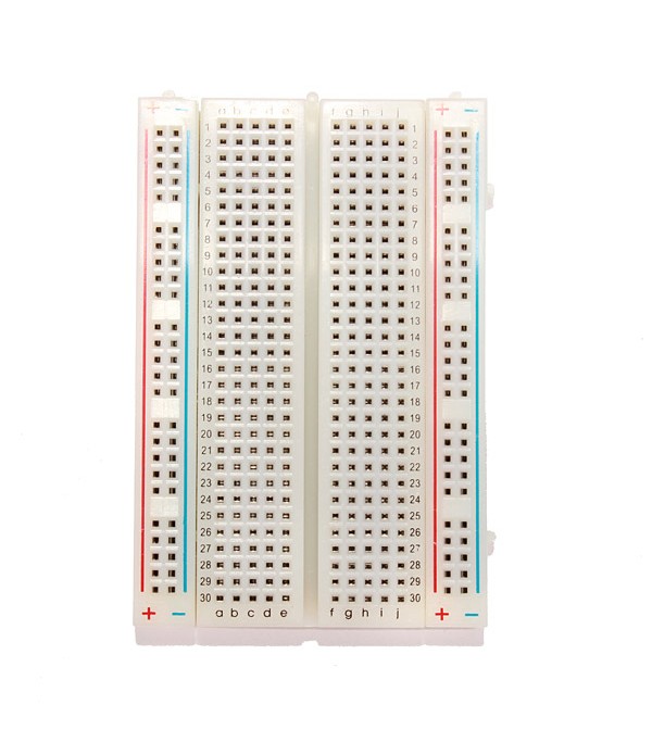 8.5 x 5.5cm 400 Tie Points 400 Holes Solderless Breadboard Bread Board