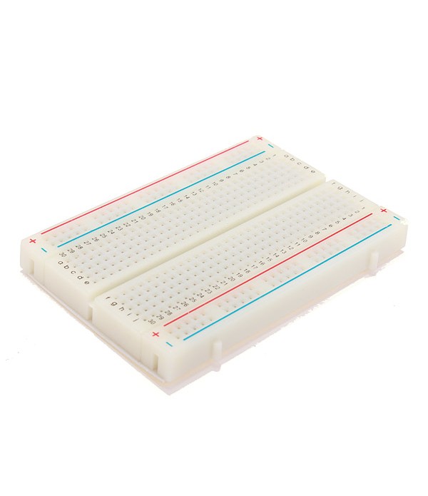 8.5 x 5.5cm 400 Tie Points 400 Holes Solderless Breadboard Bread Board