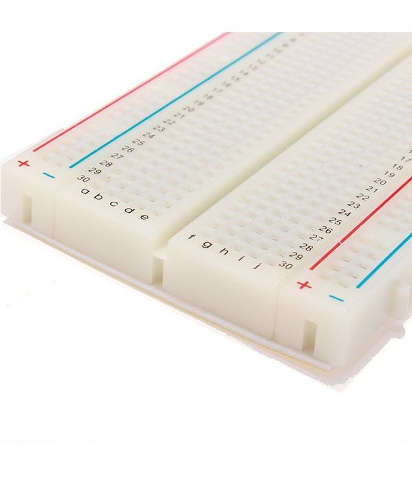 8.5 x 5.5cm 400 Tie Points 400 Holes Solderless Breadboard Bread Board