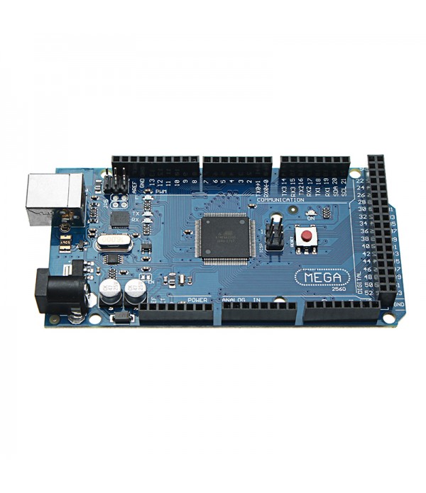 MEGA2560 R3 Microcontroller With Prototype Board + L293D Motor Drive Shield