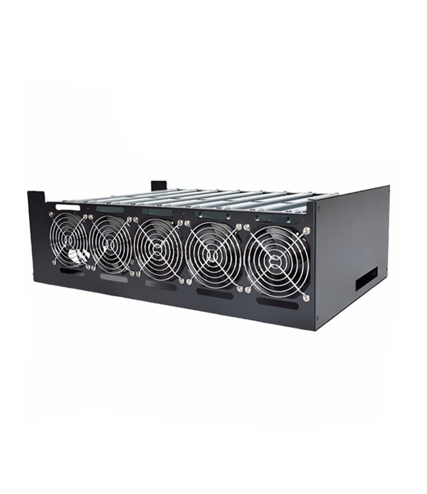 Crypto Coin Open Air Miner Mining Frame Rig Graphics Case For 9 GPU ETH BTC