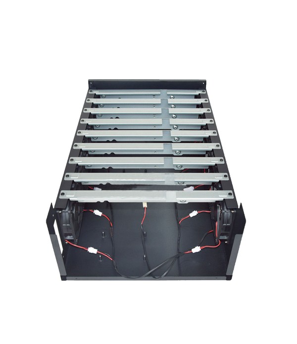 Crypto Coin Open Air Miner Mining Frame Rig Graphics Case For 9 GPU ETH BTC