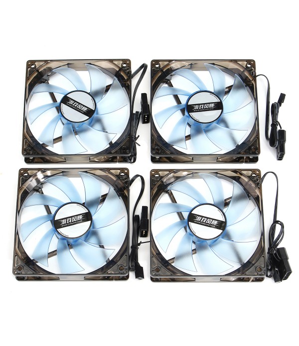 Aluminum Open Air Mining Rig Stackable Frame Case With 4 Fans For 6 GPU ETH BTC