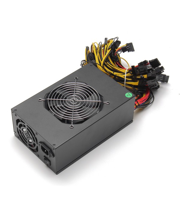 2000W Switching Power Supply for Ethereum S9 S7 L3 Rig Mining 170-240V for Bitcoin Miner