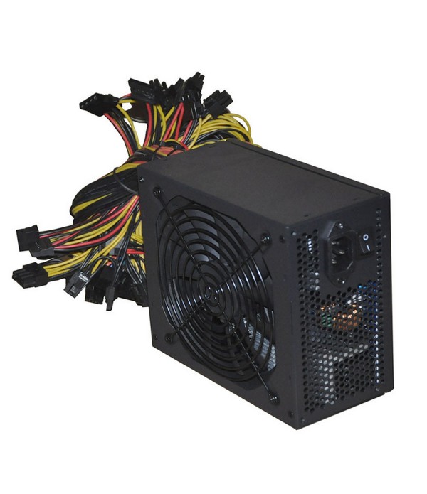 2000W ATX Gold Mining Power Supply SATA ...