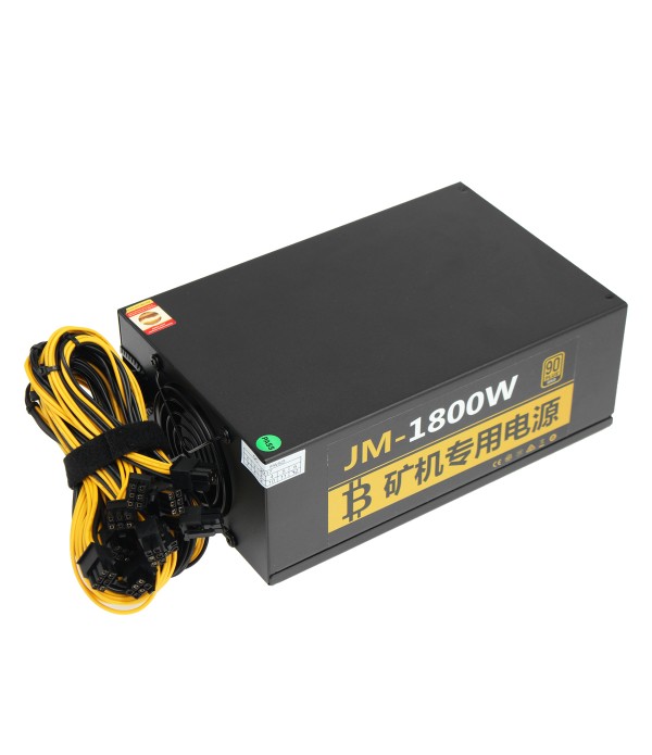 220V 1800W Coin Miner Power Supply Miner Mining Machine S7 S9 L3+ D3 R4