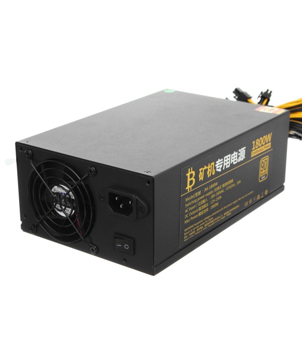 220V 1800W Coin Miner Power Supply Miner Mining Machine S7 S9 L3+ D3 R4