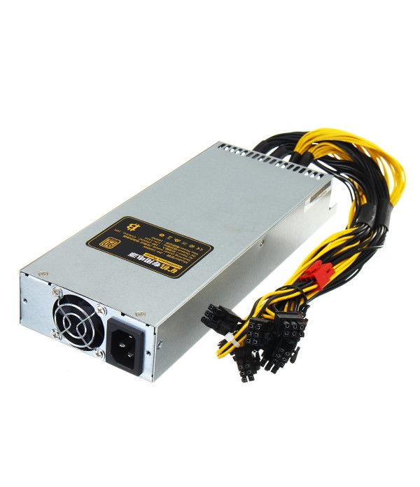 1600W Power Supply Miner Mining Rig Mini...