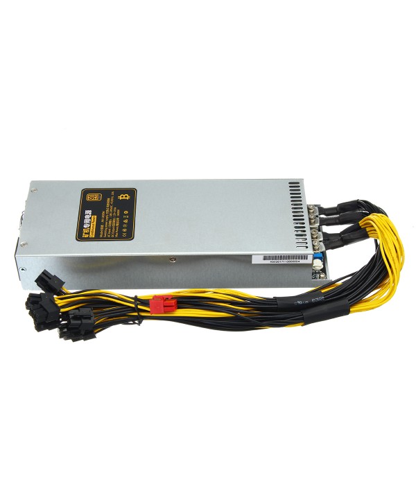 1600W Power Supply Miner Mining Rig Mining Machine 220V Coin Miner Power Supply S7 S9 L3+ D3 R4