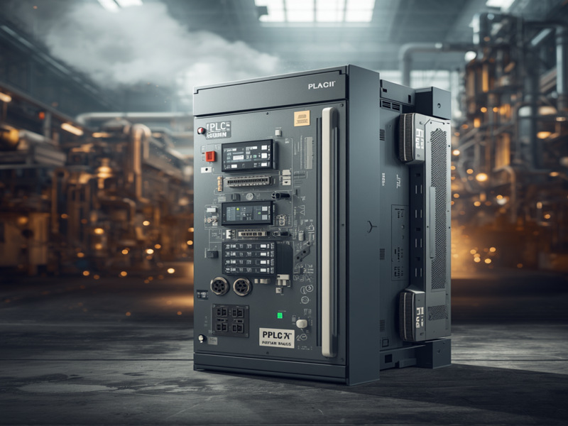 Heavy-duty industrial PLC used for factory automation and machine control