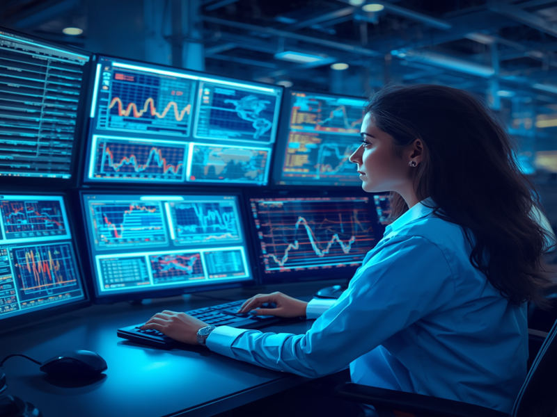 Remote SCADA dashboard for industrial monitoring and control systems